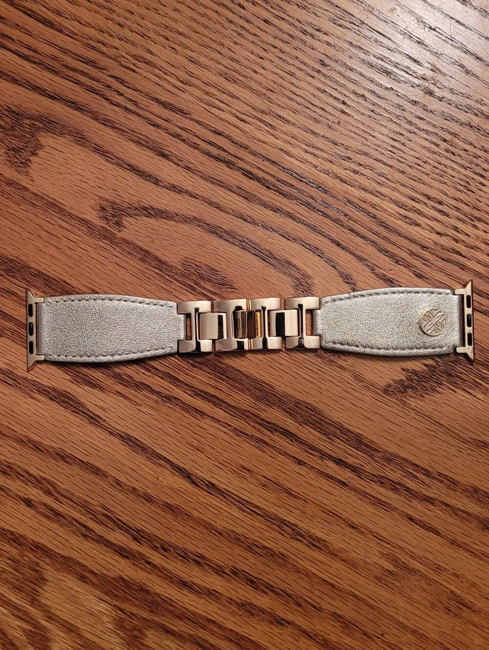 Lilly Pulitzer Gold Leather Cuff Apple Watch Band >NWOT